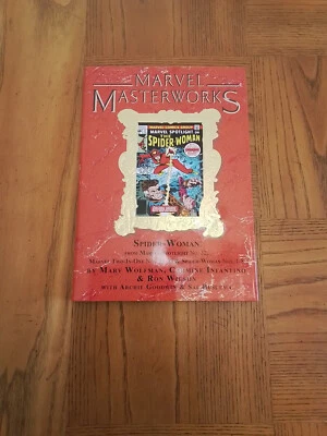 Marvel Masterworks Vol 225- Spider-Woman Vol 1- MUCH RARER DM VARIANT- BEAUTIFUL - Image 1 of 4