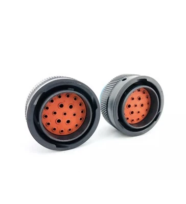 2 New TE Connectivity HDP26-24-21PE Deutsch Terminal Housing Male Plug - Image 1 of 3