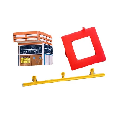 Vintage Matchbox Race Track Replacement Parts 1970s Sky Box Railing Window 3pcs - Image 1 of 4