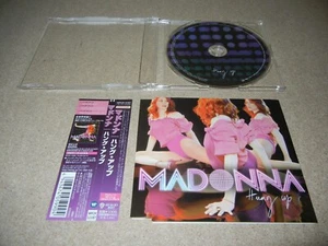 MADONNA "Hung Up" JAPAN CD w/OBI Remixes WPCR-12187 - Imagen 1 de 3