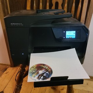 HP OfficeJet Pro 8715 (8710) All-in-One Wireless Inkjet Color Printer Working