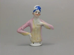 Vintage Half Doll Flapper Girl in Pink and Yellow No. 16646 - Picture 1 of 9
