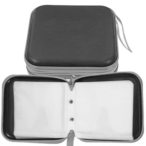 2 Pcs CD/DVD -Aufbewahrungstasche DVD-Aufbewahrungs-Organizer CD-Hüllen - Afbeelding 1 van 11