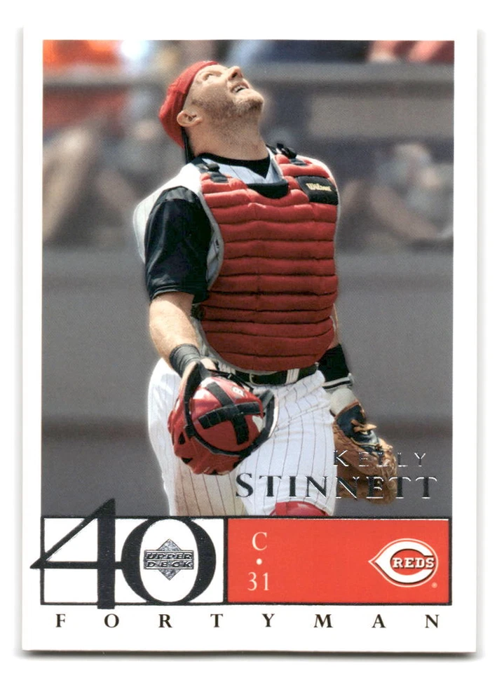 Kelly Stinnett 2003 Upper Deck 40-Man Baseball #735 Cincinnati Reds - Image 1 of 2