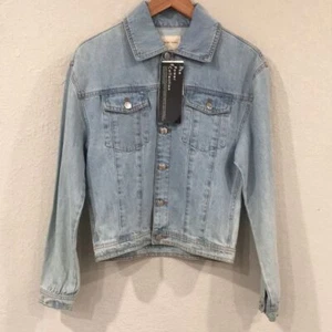 NEW It's in My Jeans Boys Sz 16 East Jean Jacket Light Washed 100% Cotton - Picture 1 of 15