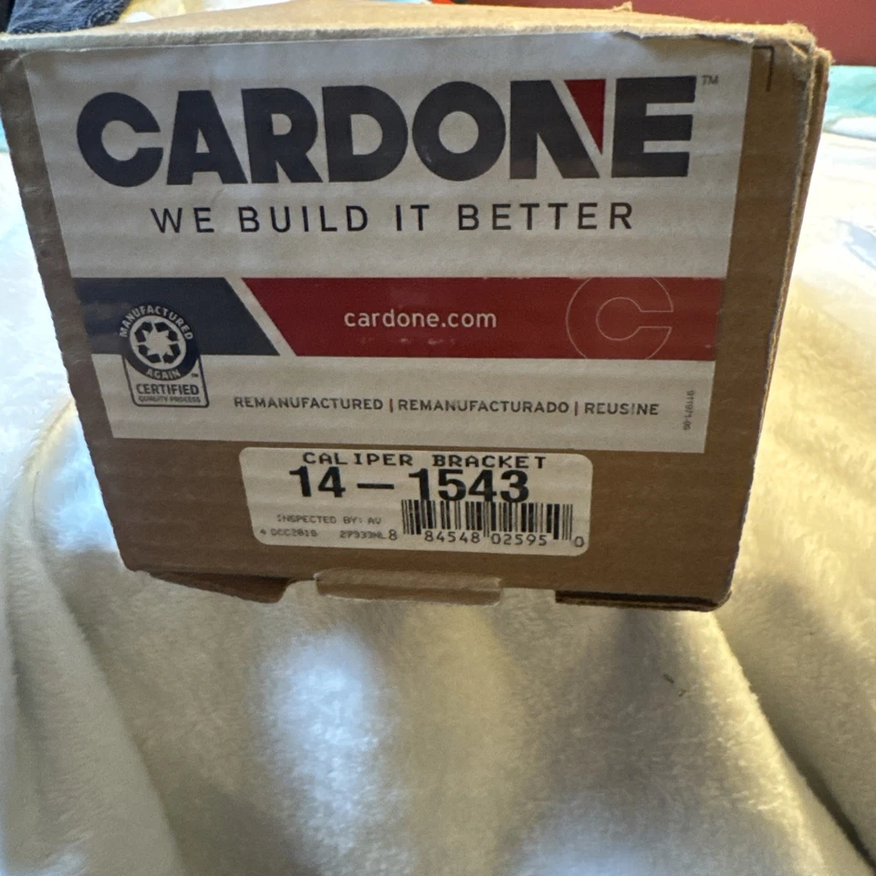 Suporte de Pinça de Freio a Disco Dianteiro do Motorista Cardone Nissan Frontier & Xterra 14-1543 - Imagem 1 de 1