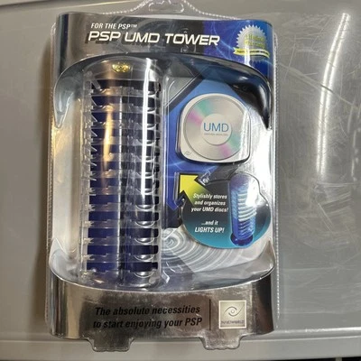 NAKI / NAKIWORLD Nakiworld PSP Playstation Portable 12-Game Lighted Display Stand Tower Holder