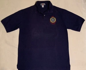 FBI Polo Shirt Sz L New York City New York Police NYPD LAPD - Picture 1 of 6