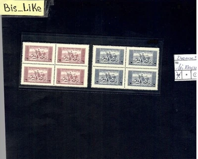 BIS-LIKE:2 blocks Czechoslovakia cat. 330x 331x 240 euro ++ LOT 07 NV 08 - Image 1 of 2