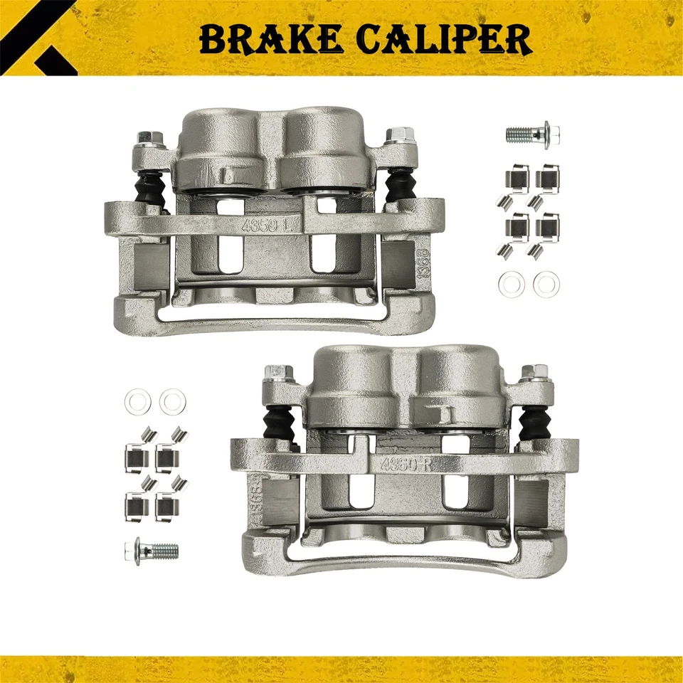 2x Front Brake Caliper For Chevrolet Blazer 1998-2005 S10 1998-2003 GMC Jimmy - Image 1 of 4