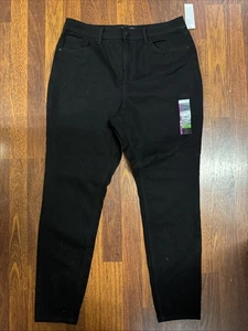 NoBo Junior High Rise Skinny Jeans Gr. 17 Schwarz Stretch Neu NO BO Long - Bild 1 von 7