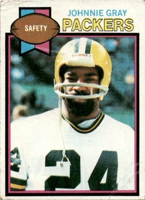 1979 Topps Johnnie Gray #47 Green Bay Packers - Image 1 of 2