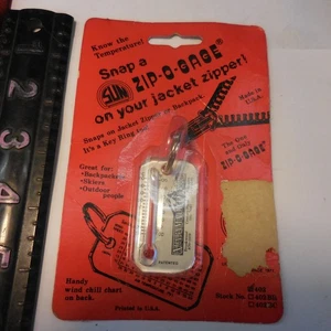 New Old Stock Sun Zip-O-Gage Thermometer Alabama Outdoors - Picture 1 of 5