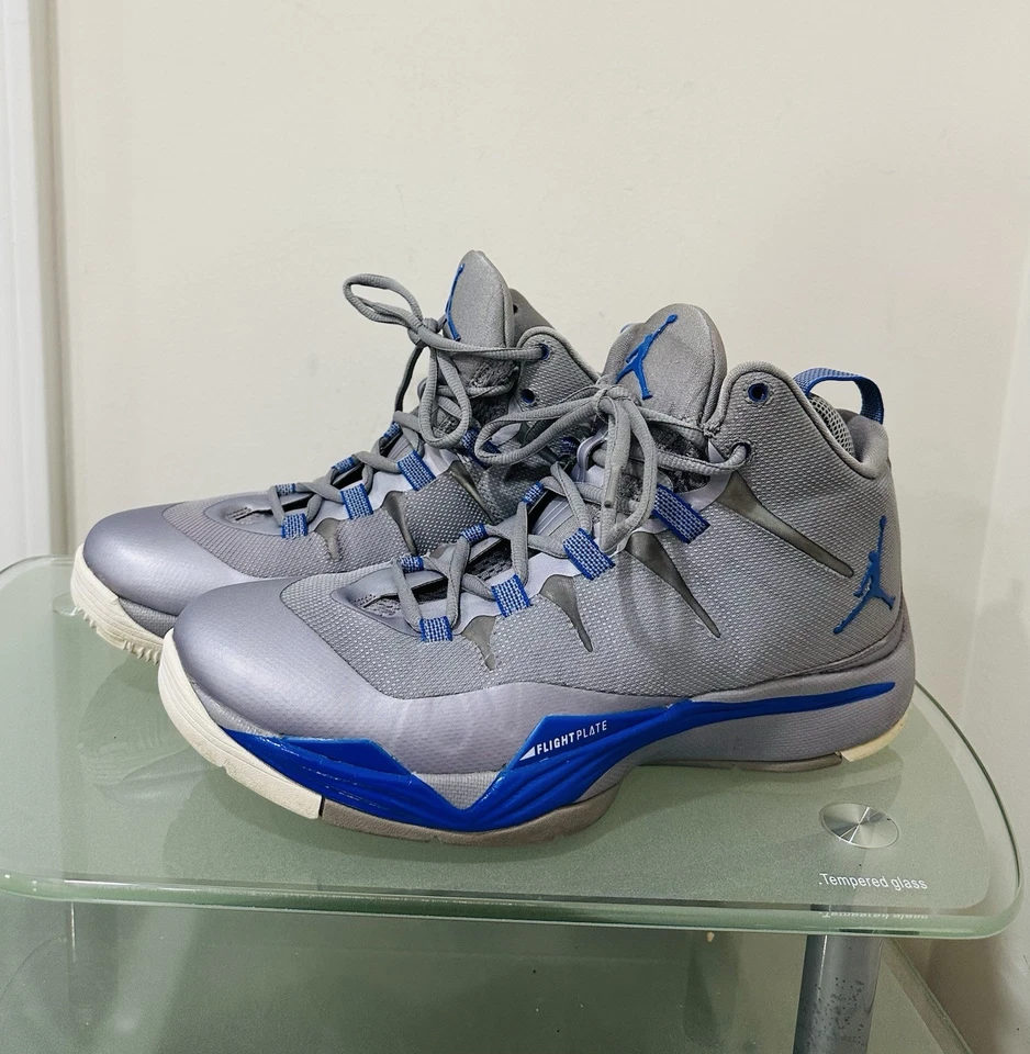 Nike Air Jordan Super Fly 2 Gris Cemento Hombres Zapatos de Baloncesto Talla 9 599945-007 Foto 1 de 4