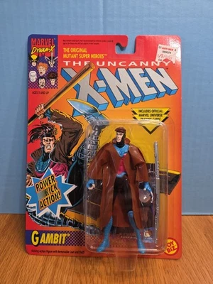 Figura de acción Gambito ToyBiz Marvel The Uncanny X-Men 1993 Foto 1 de 4
