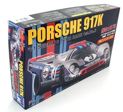 Fujimi 1/24 Scale Model Car Kit 123882 - 1971 Porsche 917K Sebring 12HR Race - Image 1 of 4