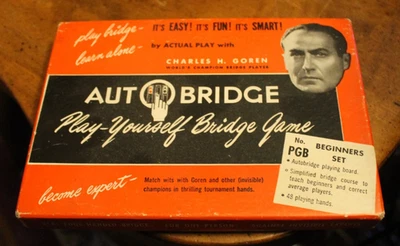 AUTOBRIDGE ~ Play it Yourself Bridge Game w/ booklet ~ Beginner - Image 1 of 2