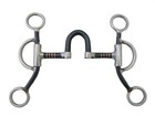 AJ Tack Double Rein Correction Short Shank Bit
