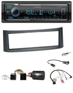 Kenwood Bluetooth Lenkrad DAB USB Autoradio für Smart ForFour W454 2004-2006 sch - Bild 1 von 10