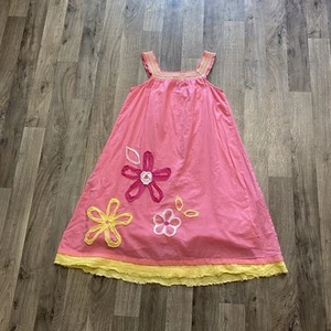 Mini Boden Pink Summer Dress Size 7-8Y - Picture 1 of 7