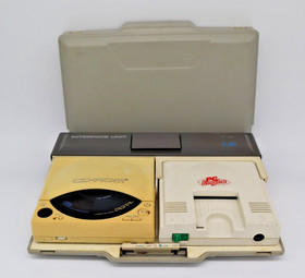 NEC PC Engine INTERFACE UNIT IFU-30 CD-ROM&sup2; Console System Boxed Tested NTSC-J