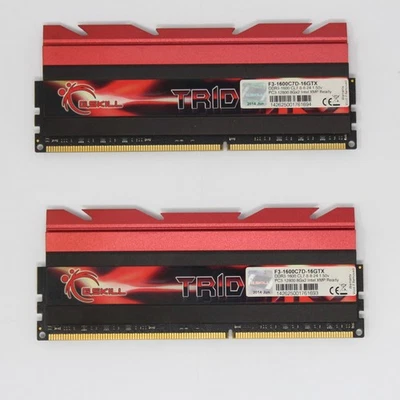 G.Skill TridentX 16 GB (2x8GB) F3-1600C7D-16GTX PC3-12800 (DDR3-1600) RAM (#9191 - Bild 1 von 2