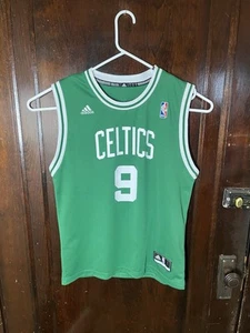 Boston Celtics Trikot Jugend L 14-16 Adidas #9 Rajon Rondo Basketball grün - Bild 1 von 14