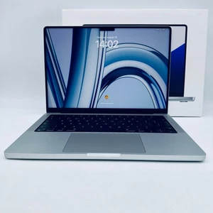 MacBook Pro 14" M1 Pro 10-Core CPU 16-Core GPU 32GB Ram, 2TB SSD In Silver - Picture 1 of 23