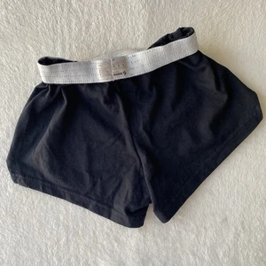 Soffe Shorts Cheer Dance Athletic Black Size Girls Medium 8/10 - Picture 1 of 8