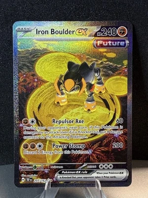 Iron Boulder ex 207/162 Sv05: Temporal Forces Holo - Image 1 of 2