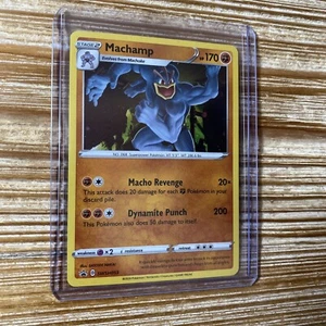 Machamp SWSH053 Black Star Promo Holo Pokemon Card 2020 LP-NM - Picture 1 of 3