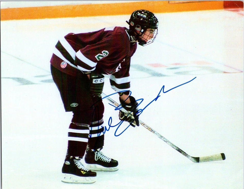 Luc Bourdon Authentic Autographed Signed Team Canada 8x10 Cardstock Photo - Image 1 of 1