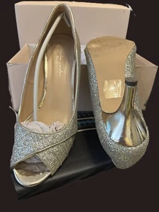 Paradox London Pink Colour Platinum Glitter Size UK 6 EU 30 "worn once" - Picture 1 of 6