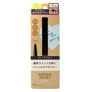 Koji Spring Heart Long Lasting Eyeliner Pencil Deep Brown - Picture 1 of 3
