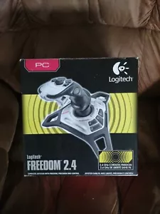 NEW/Vintage/Rare Condition Logitech Freedom 2.4 Cordless Joystick! - Picture 1 of 8