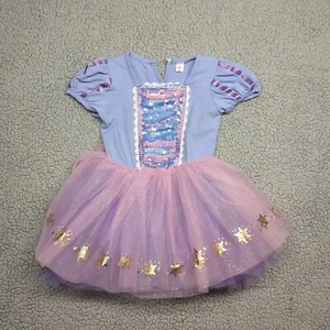Girls Rapunzel Princess Tutu One Piece Dance Size 120 - Picture 1 of 6