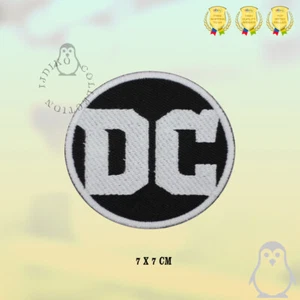 Parche con logotipo de superhéroe de DC Comics insignia bordada de hierro sobre costura en parche - Imagen 1 de 1