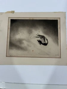 Flight’s End # signed art print 1931 Frederick T. Labouisse Style Bob Ross - Picture 1 of 7