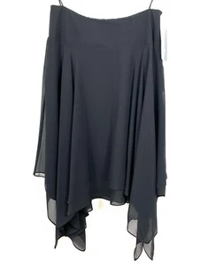 Falda con punta de alta calidad de gasa de la marca "Weise" en negro talla 36-52 - Imagen 1 de 1