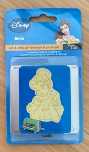 Provo Craft Cuttlebug Disney BELLE, Cutting Die & Embossing Folder 37-1712 NOS - Picture 1 of 2