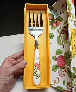NEW Port Merion "Pomona" Meat Serving Fork Ceramic Handle Fruit #PM780055-X - Picture 1 of 11