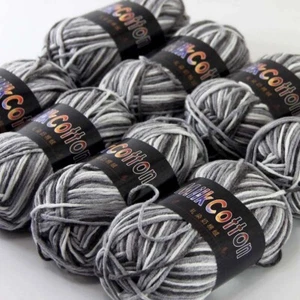 Aipeng New 8ballsx50g Cotton Soft Baby Hand-dyed Socks Scarf Knitting Yarn 07 - Picture 1 of 12
