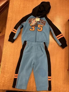 MAD GAME “Hoop Star” Outfit Full Zip Hoodie Jacket & Pants~ NWT Boys Size 12M - Picture 1 of 3