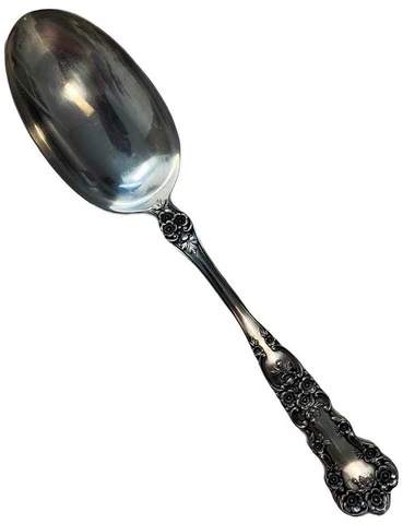 T.C. Tanke GORHAM Buttercup Solid Sterling Silver Large 8.5" Serving Spoon Cover