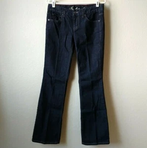 Tommy Hilfiger Freedom Womens Jeans Size 6R Dark Wash Bootcut Flare Pockets - Picture 1 of 8