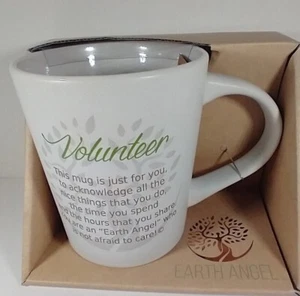 Taza de café Earth Angel The Angles Of Our Lives "Volunteer" 16 oz - Imagen 1 de 8