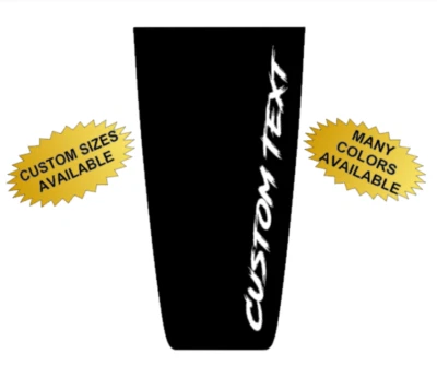 Adesivo adesivo de vinil blackout capô ajuste texto personalizado Toyota Corolla Cross 2020-24 - Imagem 1 de 2