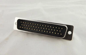 D-SUB 50 Pin DB50 Male Plug Solder Type Straight Adapter Connector 3 Rows DB50M - Picture 1 of 6