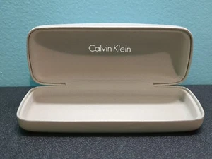 Calvin Klein Sunglasses Hard Case Gray NEW - Picture 1 of 2
