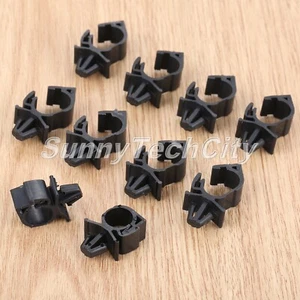 10x Car Wiring Harness Fastener Wire Cable Fixed Clips Tie Wrap Clamp Universal - Picture 1 of 12